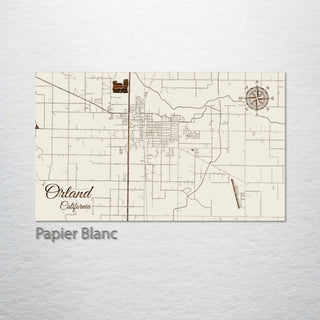 Orland, California Street Map