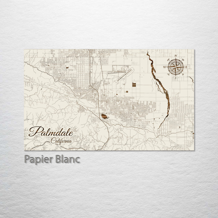 Palmdale, California Street Map