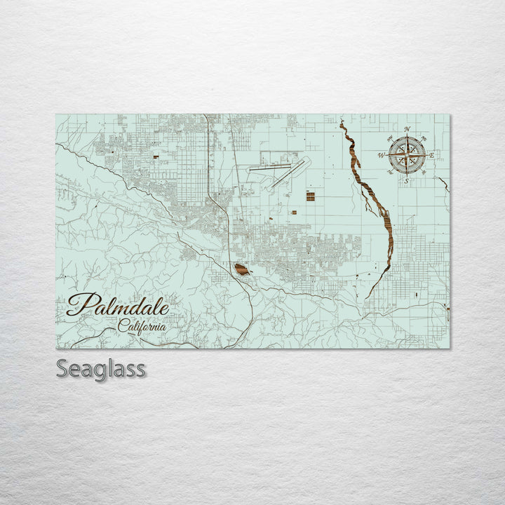 Palmdale, California Street Map