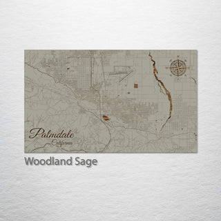 Palmdale, California Street Map