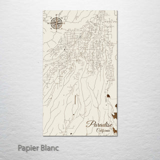 Paradise, California Street Map