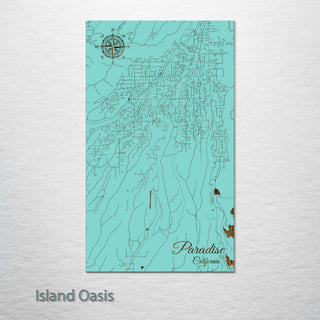 Paradise, California Street Map