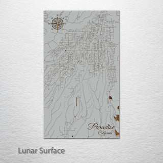 Paradise, California Street Map