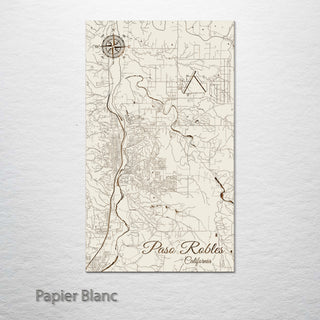 Paso Robles, California Street Map