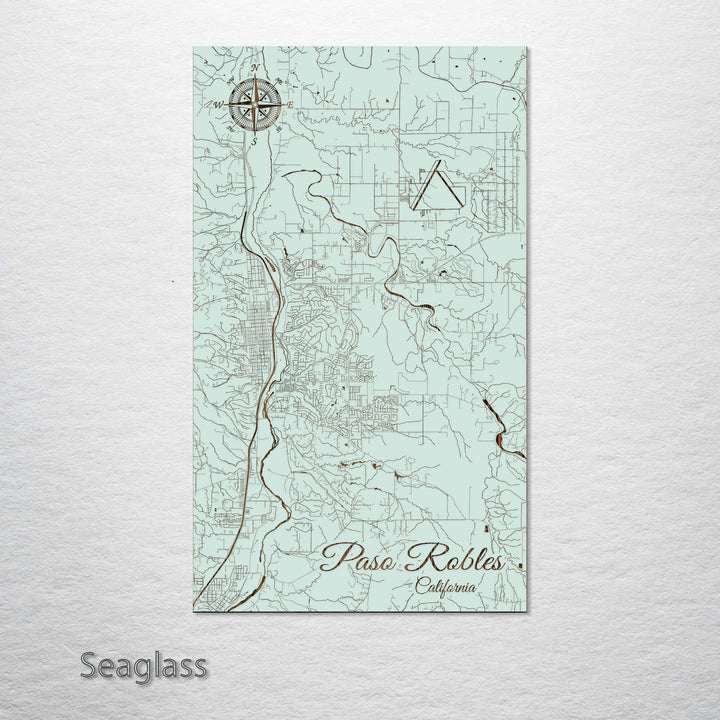 Paso Robles, California Street Map