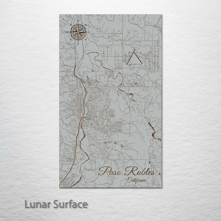 Paso Robles, California Street Map