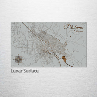 Petaluma, California Street Map