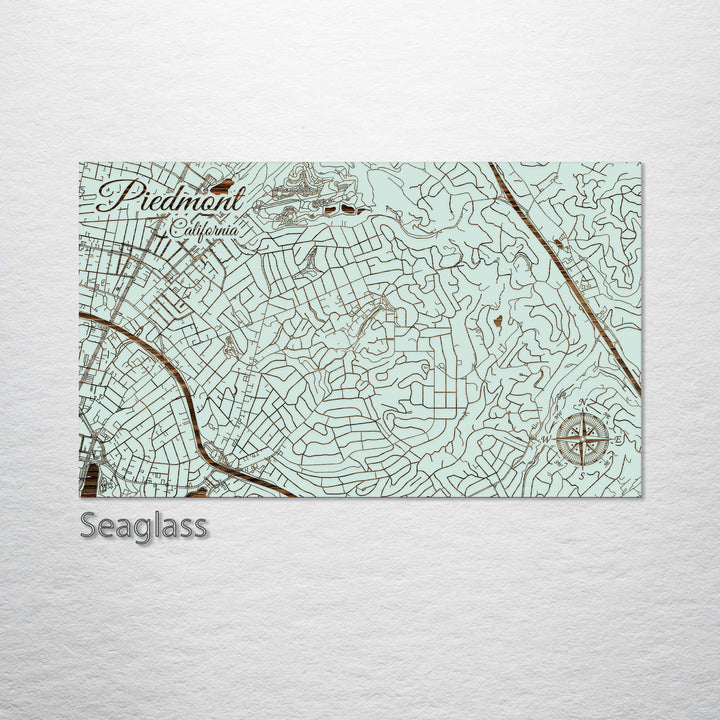 Piedmont, California Street Map