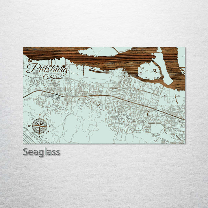 Pittsburg, California Street Map