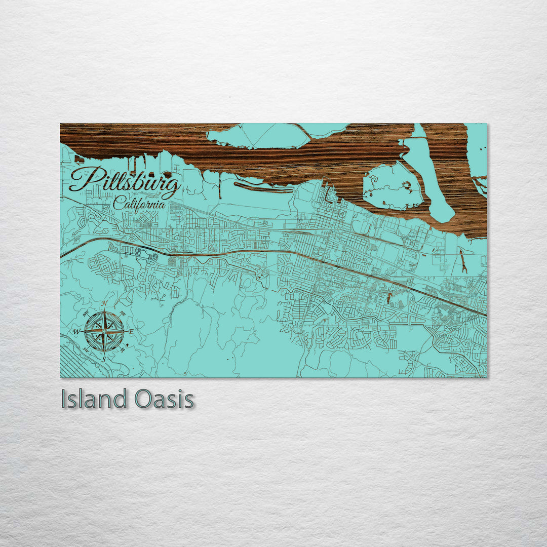 Pittsburg, California Street Map