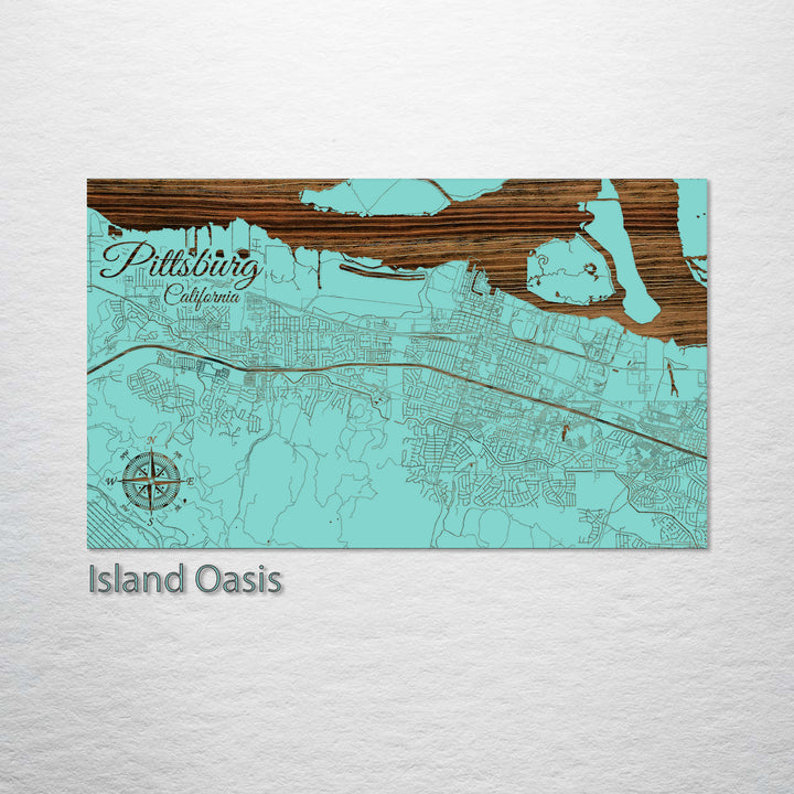 Pittsburg, California Street Map