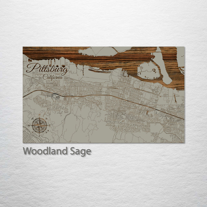 Pittsburg, California Street Map