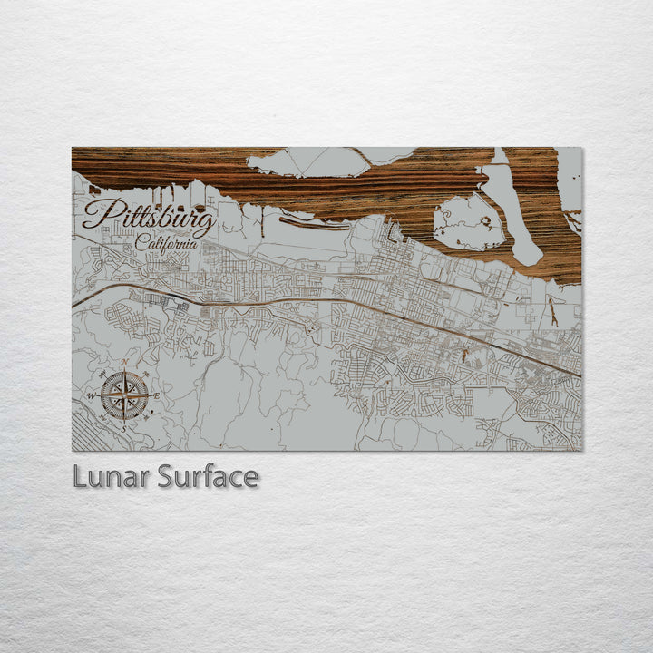 Pittsburg, California Street Map