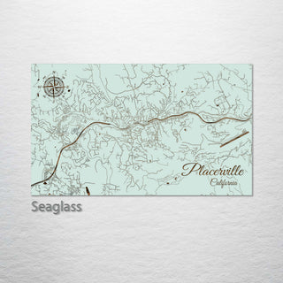Placerville, California Street Map
