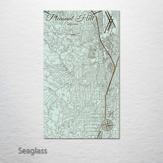 Pleasant Hill, California Street Map