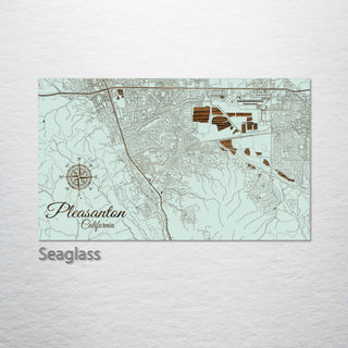Pleasanton, California Street Map