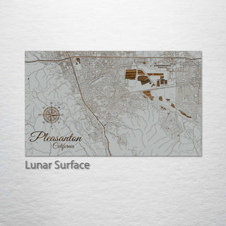 Pleasanton, California Street Map