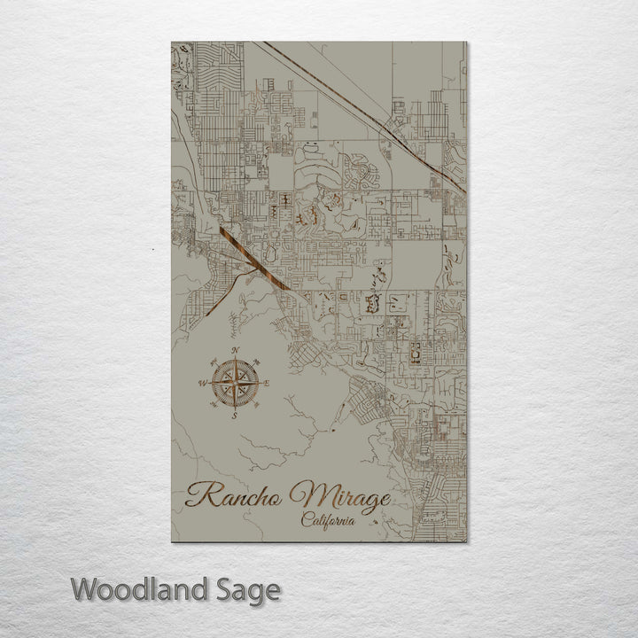 Rancho Mirage, California Street Map