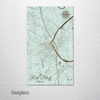 Red Bluff, California Street Map