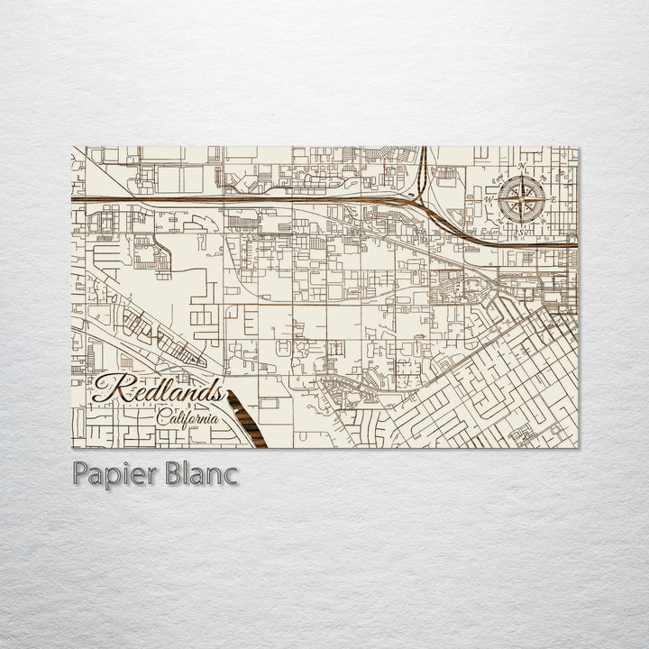 Redlands, California Street Map