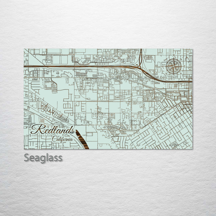 Redlands, California Street Map