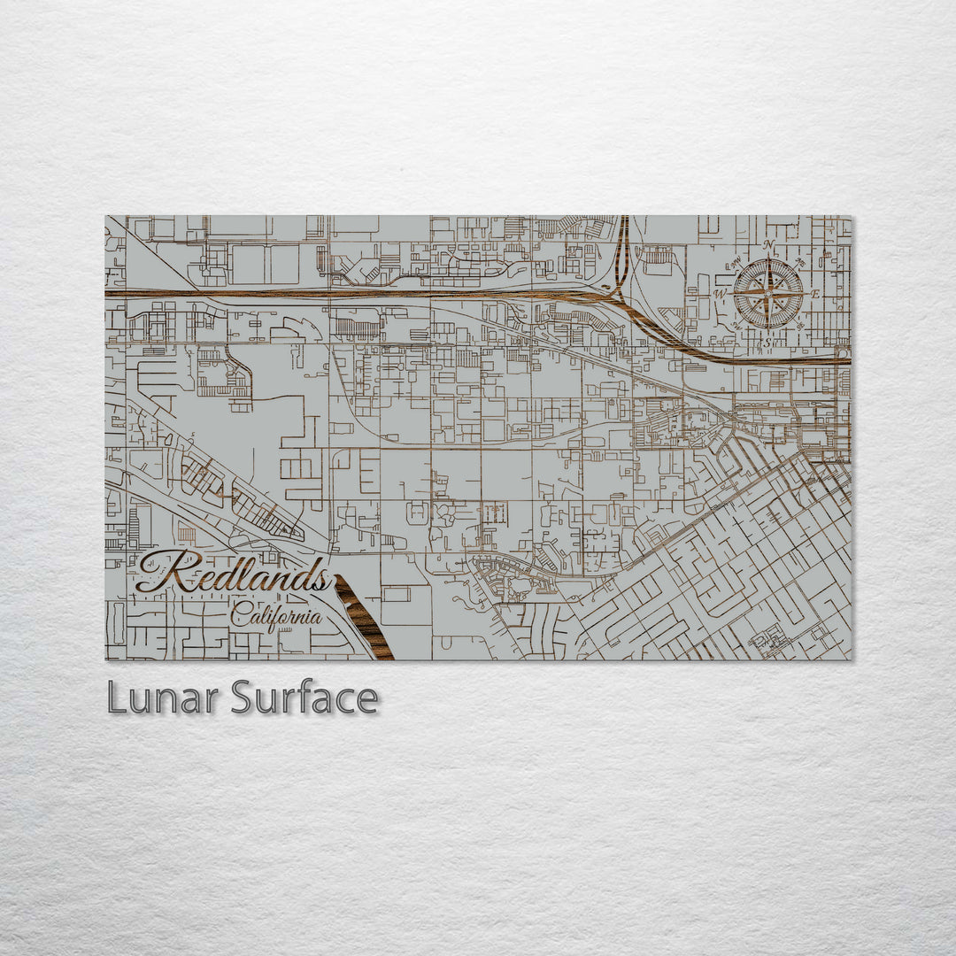 Redlands, California Street Map