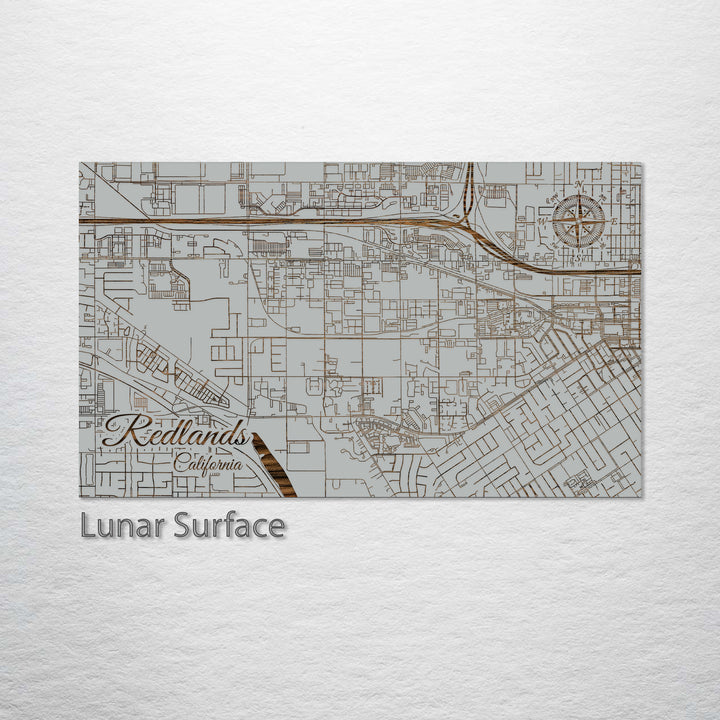 Redlands, California Street Map