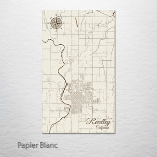 Reedley, California Street Map