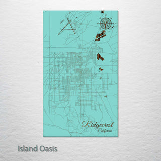 Ridgecrest, California Street Map