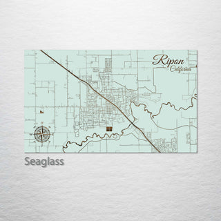 Ripon, California Street Map
