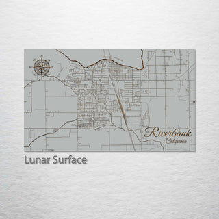 Riverbank, California Street Map