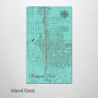 Rohnert Park, California Street Map