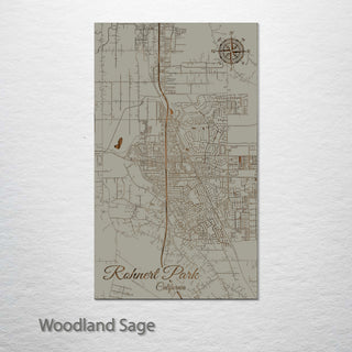Rohnert Park, California Street Map