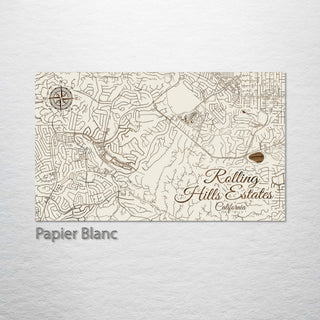 Rolling Hills Estates, California Street Map