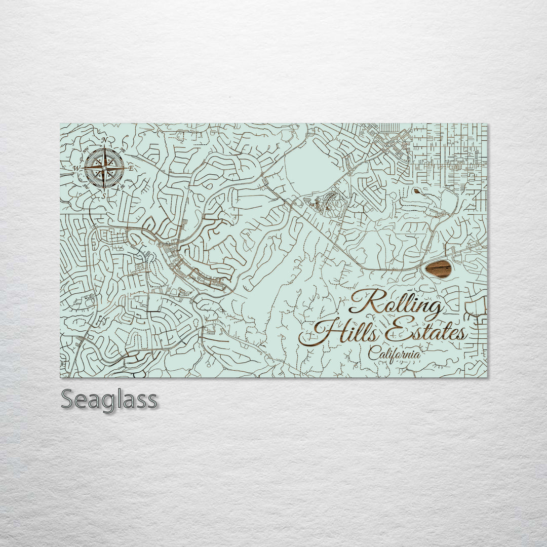 Rolling Hills Estates, California Street Map