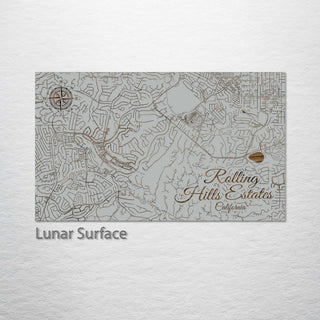 Rolling Hills Estates, California Street Map