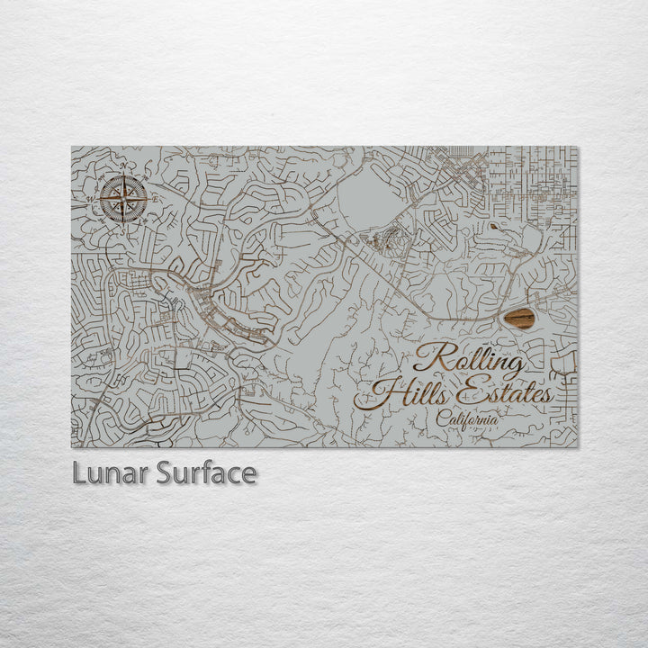 Rolling Hills Estates, California Street Map