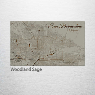 San Bernardino, California Street Map
