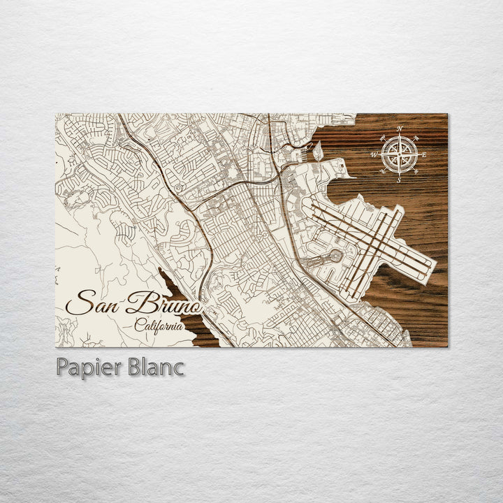 San Bruno, California Street Map