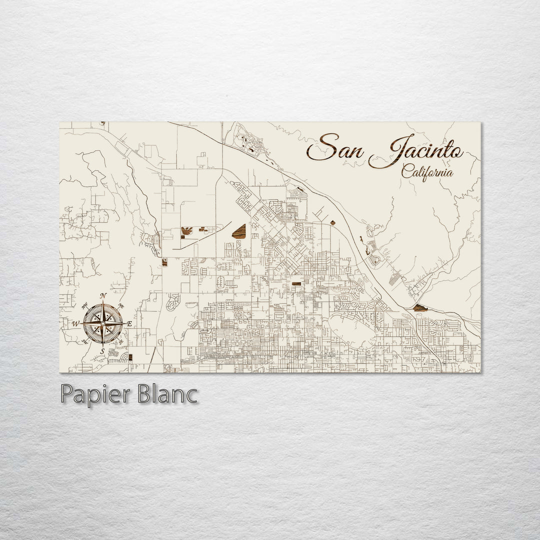 San Jacinto, California Street Map