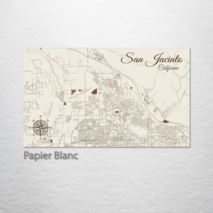 San Jacinto, California Street Map