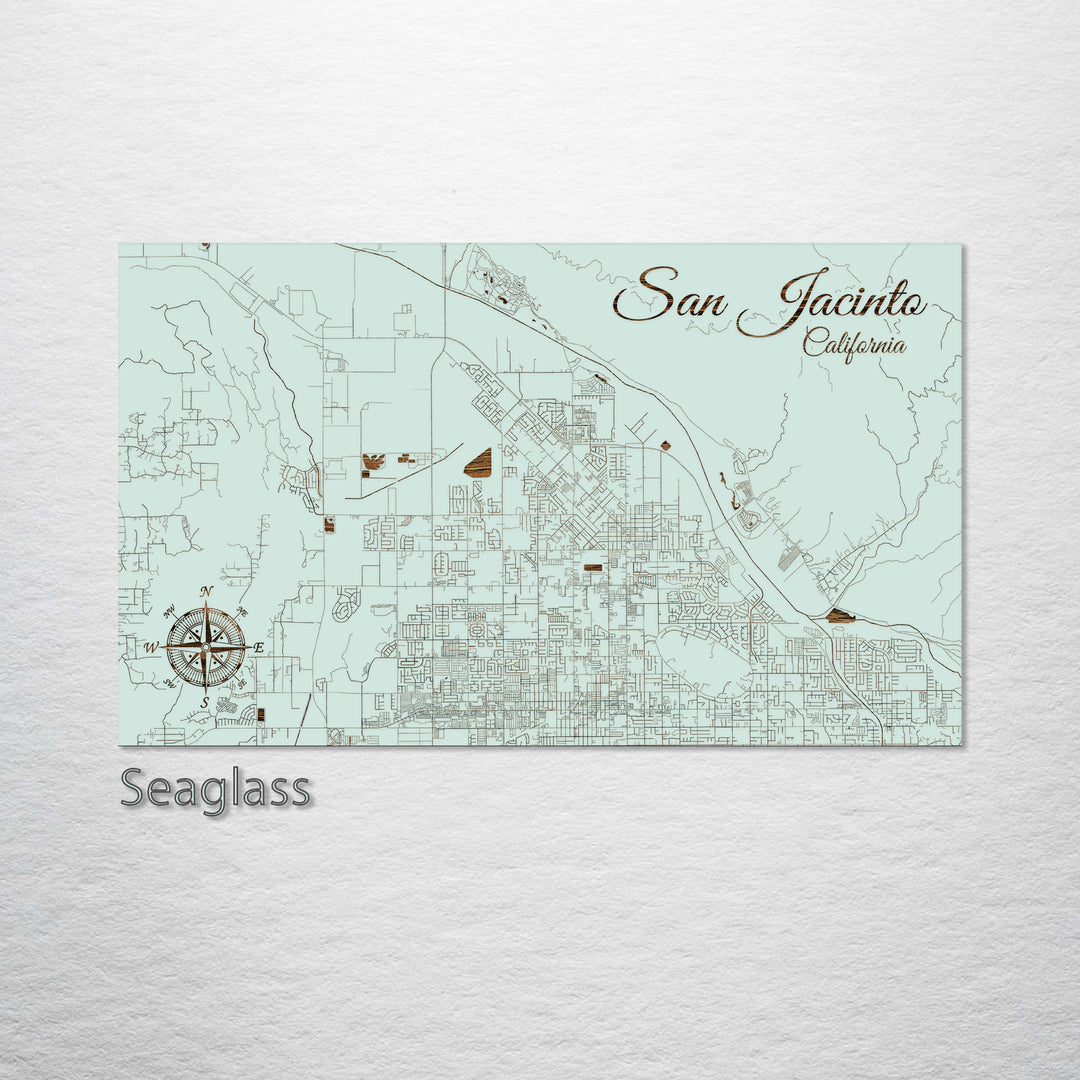 San Jacinto, California Street Map