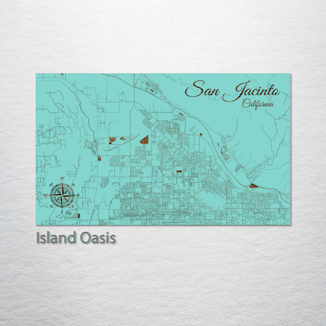 San Jacinto, California Street Map