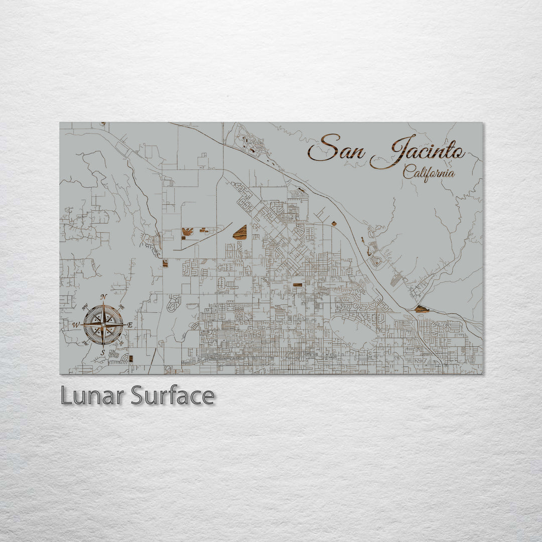 San Jacinto, California Street Map