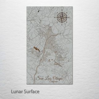 San Luis Obispo, California Street Map