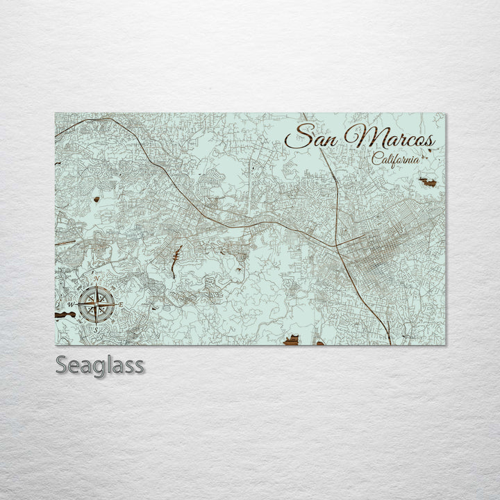 San Marcos, California Street Map