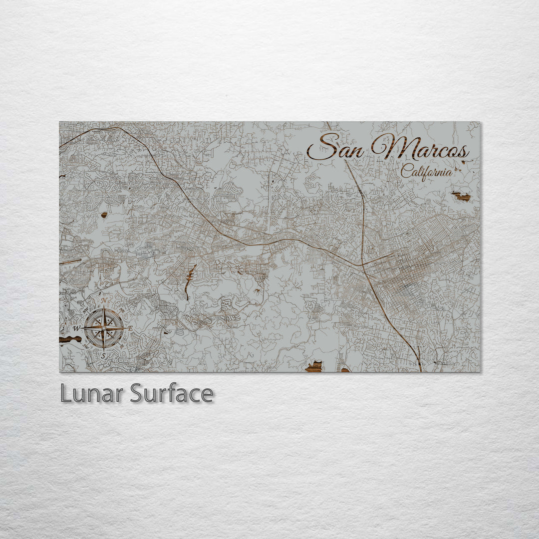 San Marcos, California Street Map