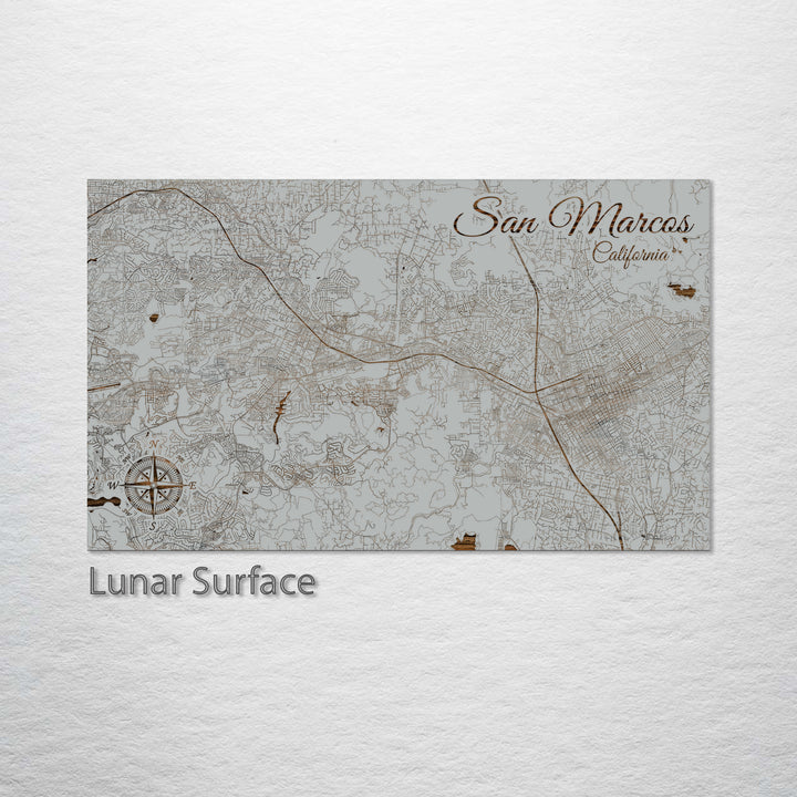 San Marcos, California Street Map