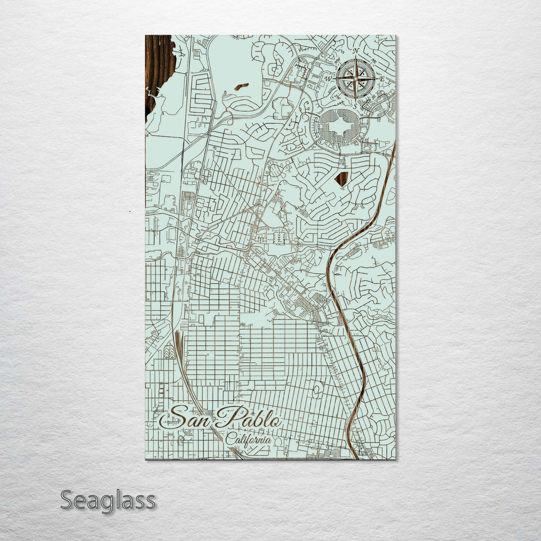 San Pablo, California Street Map