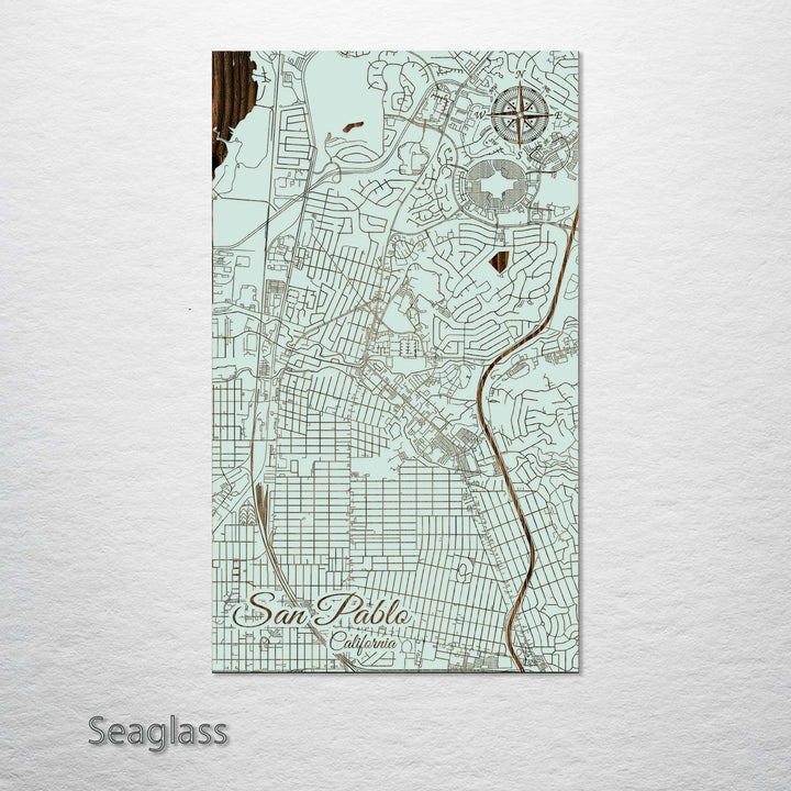 San Pablo, California Street Map